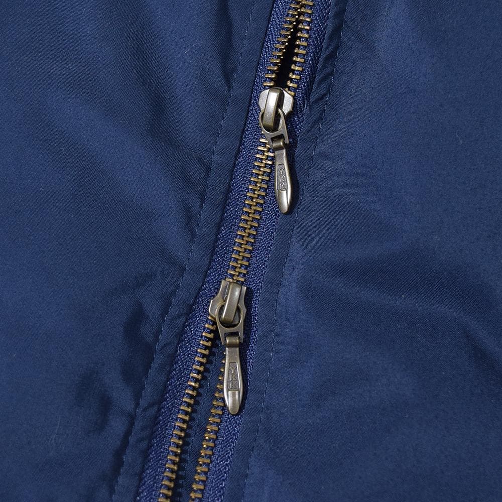 パラスパレス Pallas Palace Wジップ ロング ダウンコート F 紺