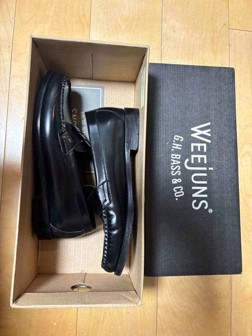WEEJUNS G. H. BASS & CO ローファー　ブラック