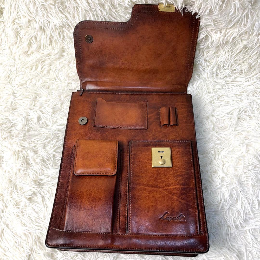 【tsuki】青木鞄 Lugard G3 ビジネスバッグ 牛革 2way