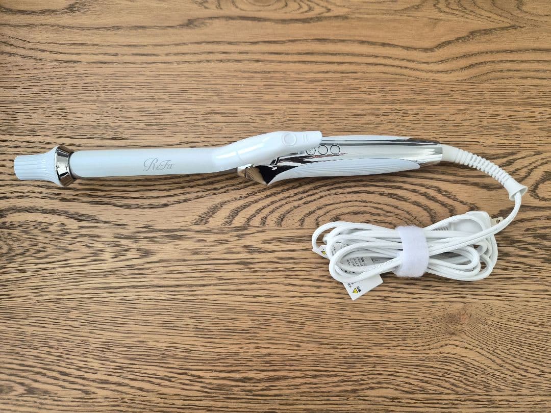 ReFa CURL IRON PRO 19mm ホワイト　別売ケースとオイル付き