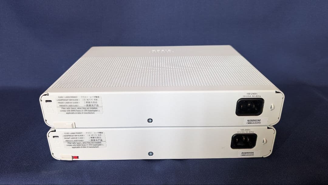 【CCNA、CCNP】CISCO C2960　静音タイプ　4台セット