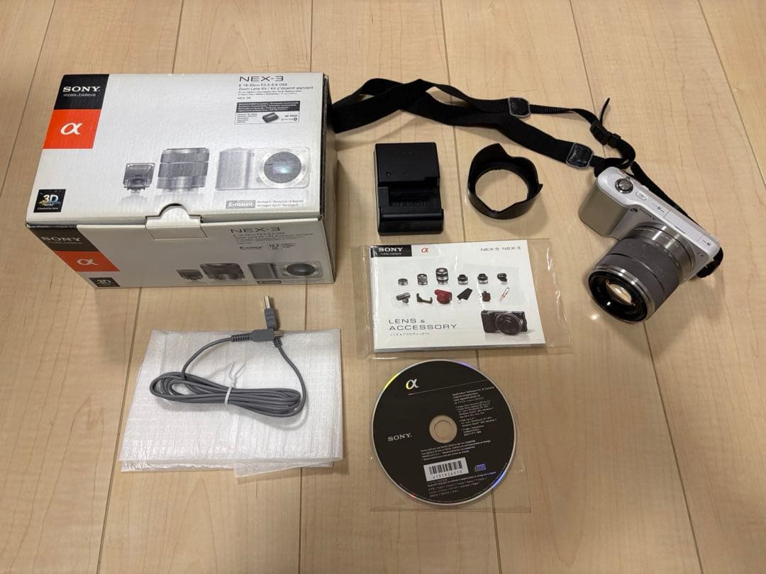SONY α NEX3 ミラーレスデジタル一眼レフ