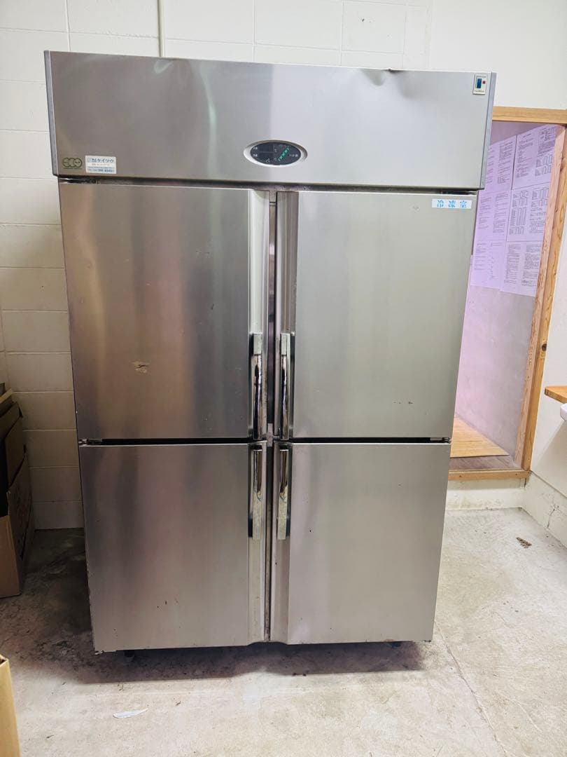 福岡発　フジマック FR1280FJ 100V 周波数 冷蔵庫 動作品