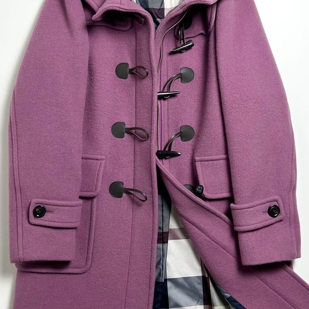 【極美品】ブルーレーベルクレストブリッジ/バイルメルトンダッフルコート/Lサイズ