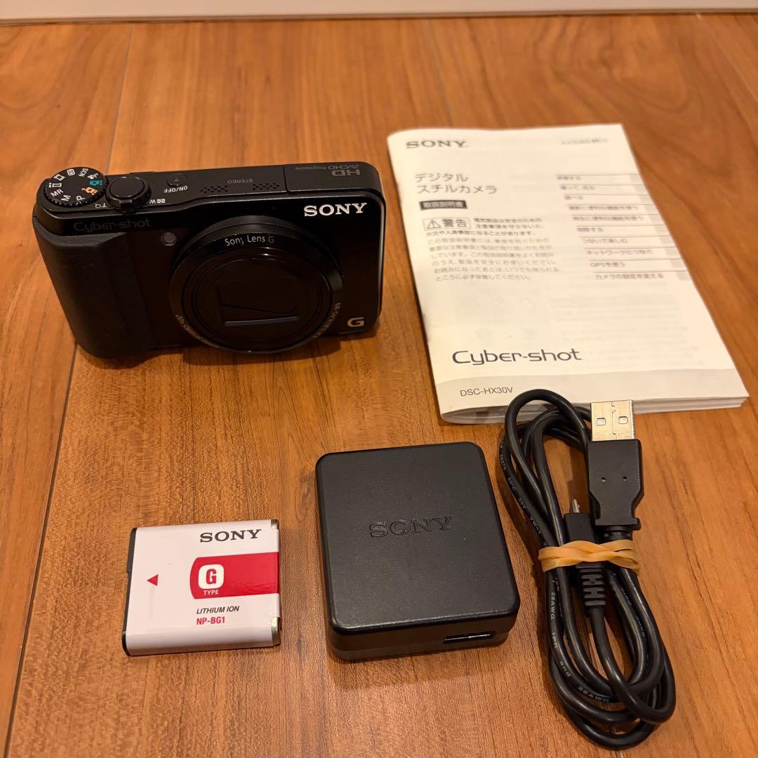 SONY Cyber-shot DSC-HX30V Wi-Fi搭載 デジカメ
