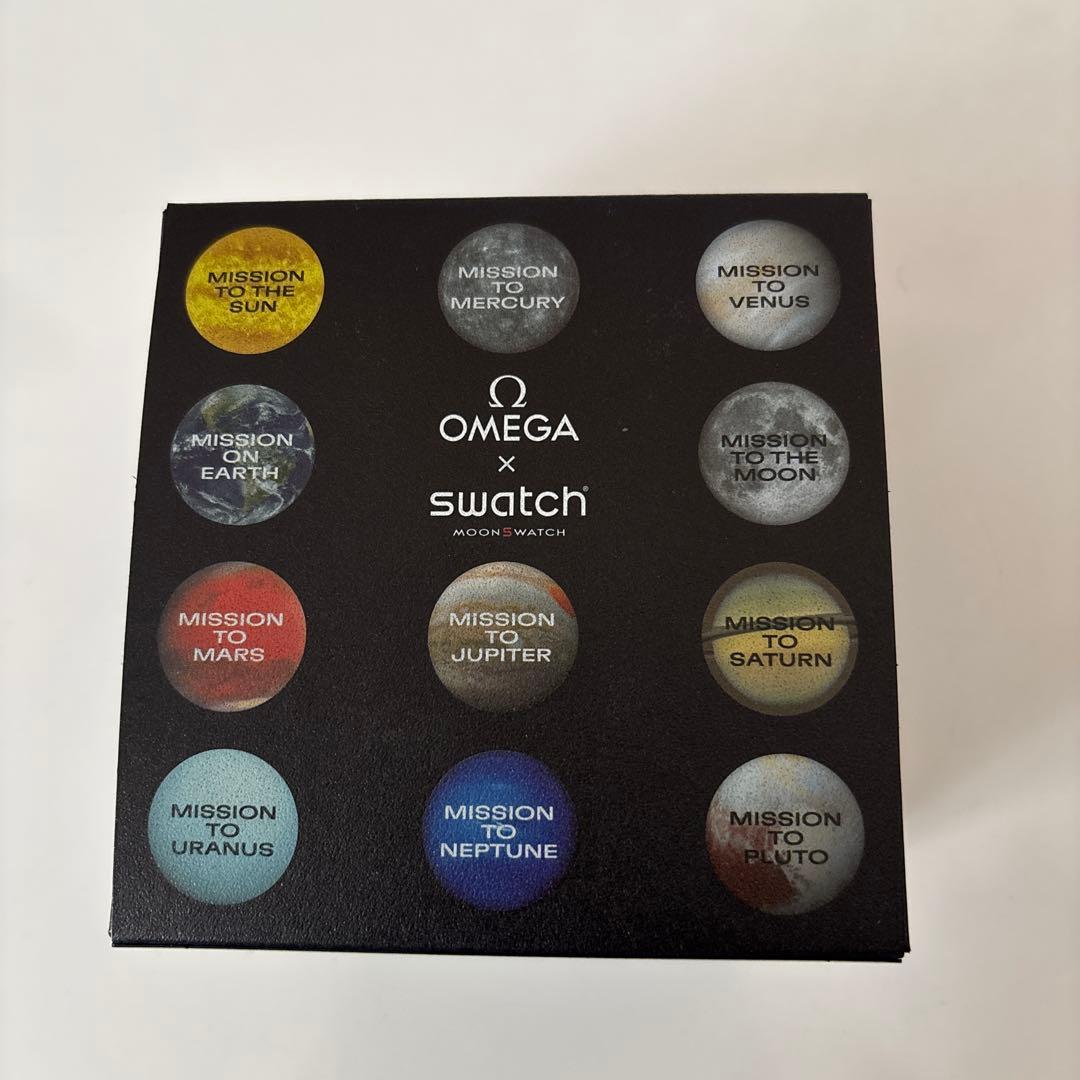 Swatch×Omega SATURN サターンSO33T100 土星セール中‼️