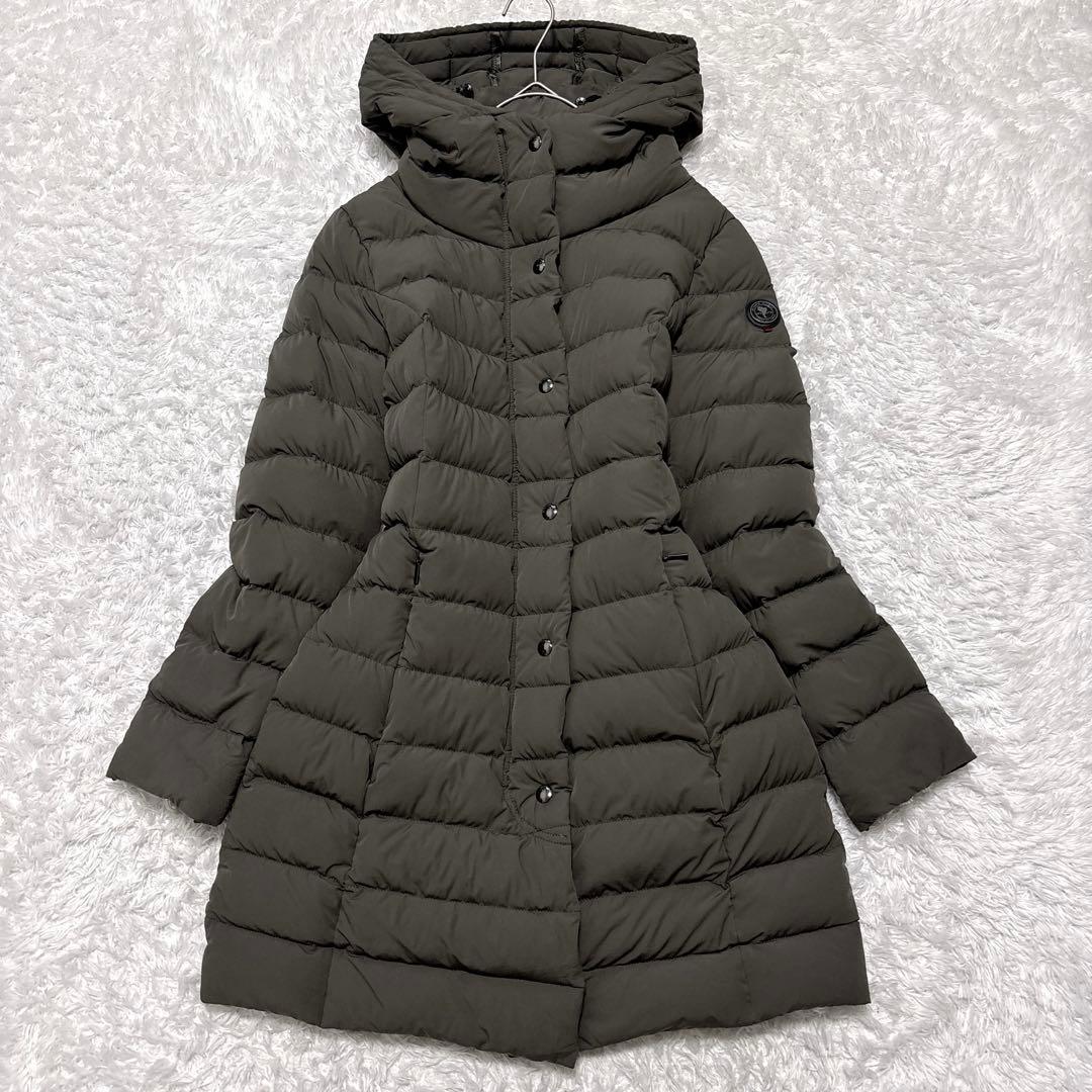 人気モデル✨ケープホーン サンタクルス ダウンコート ストレッチ カーキ 42