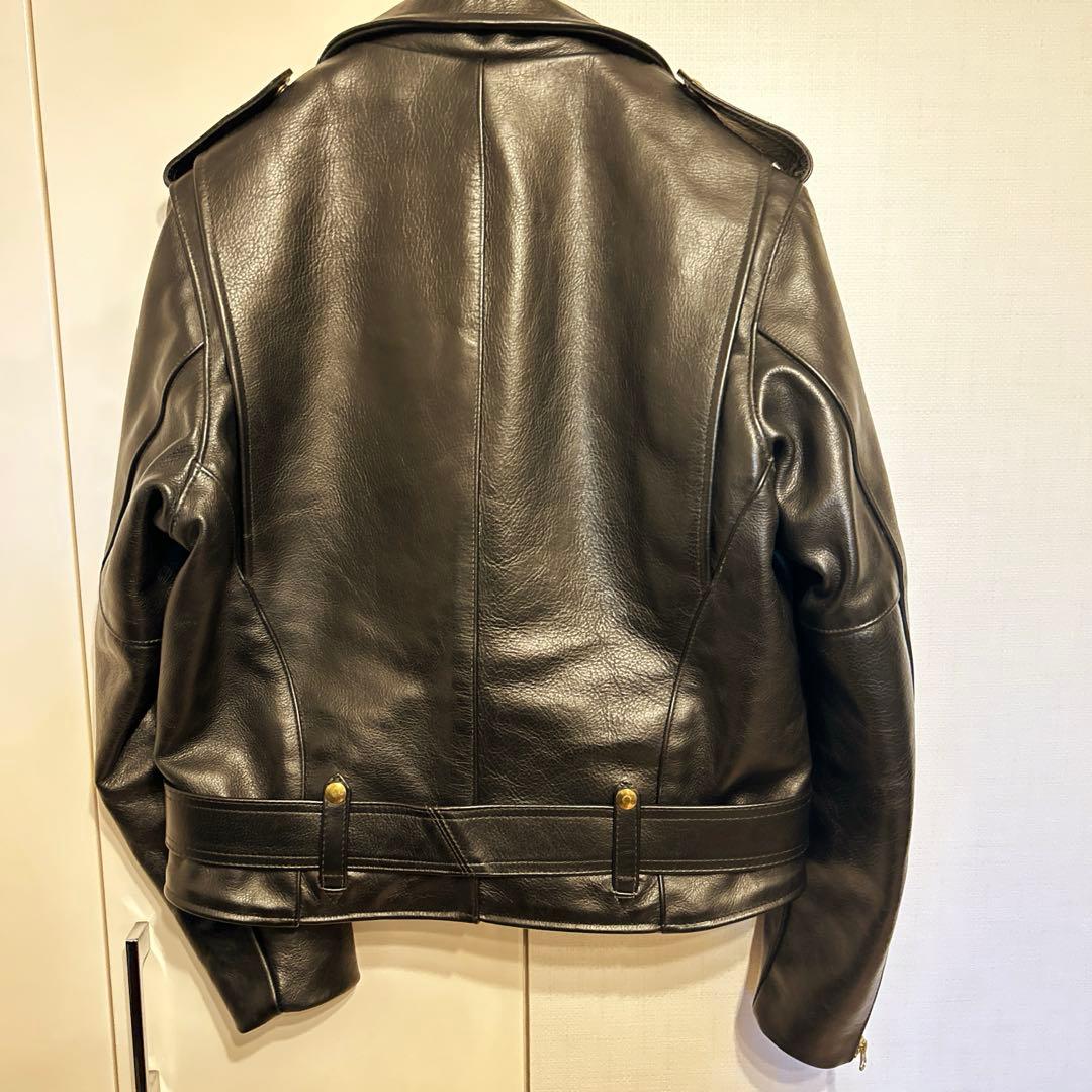 vanson レザーライダースジャケット 42（XL）