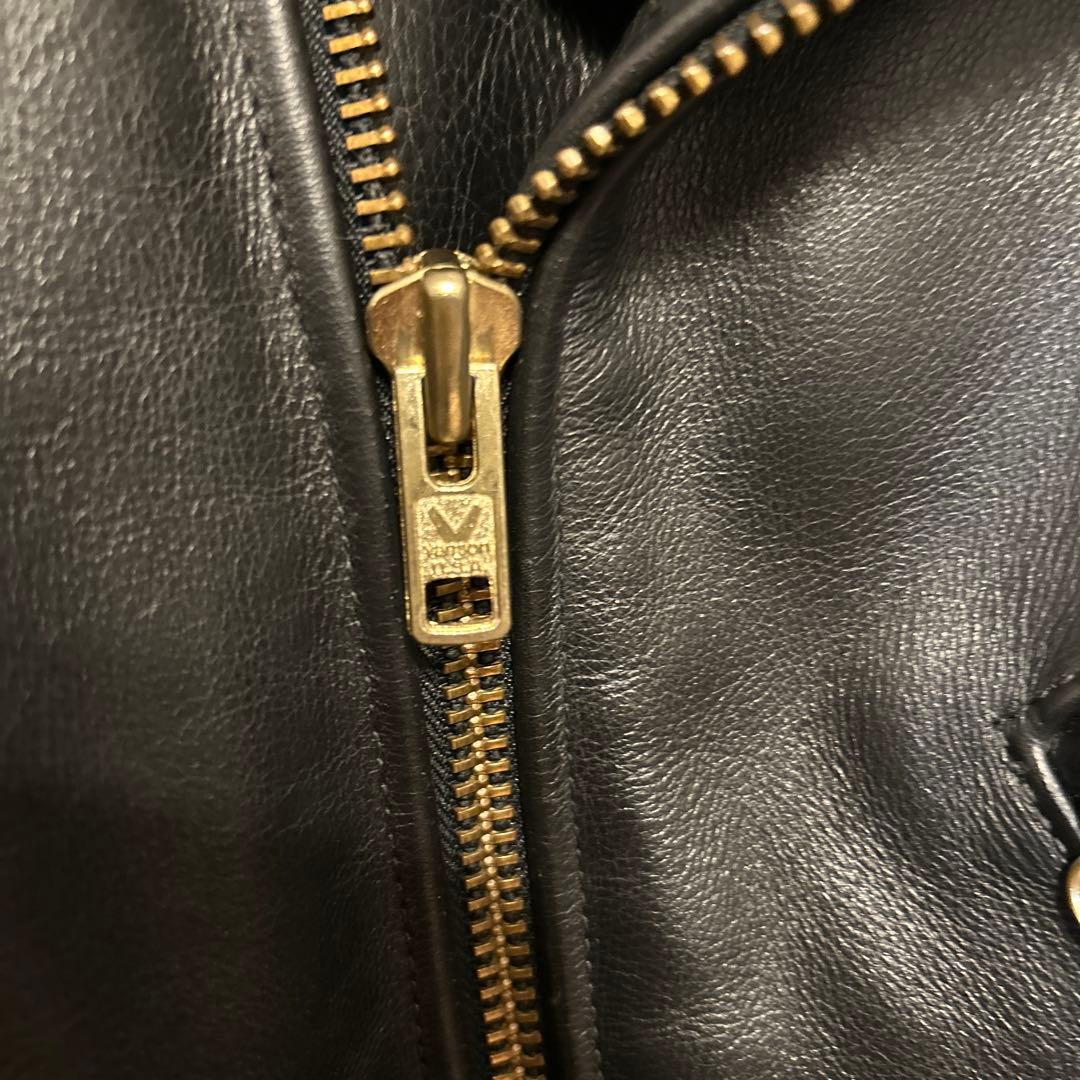 vanson レザーライダースジャケット 42（XL）