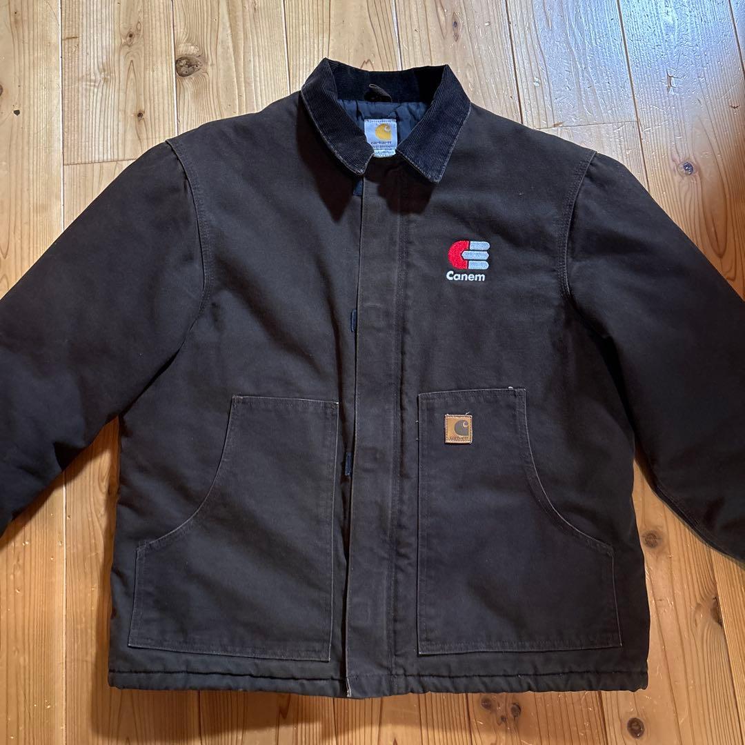 Carhartt J22 DKB トラディショナルジャケット 企業ロゴ入り