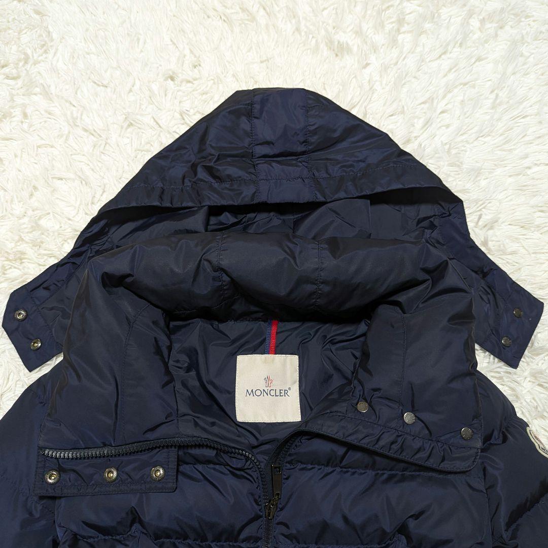 【美品】MONCLER FLAMMETTE ダウンジャケット ネイビー