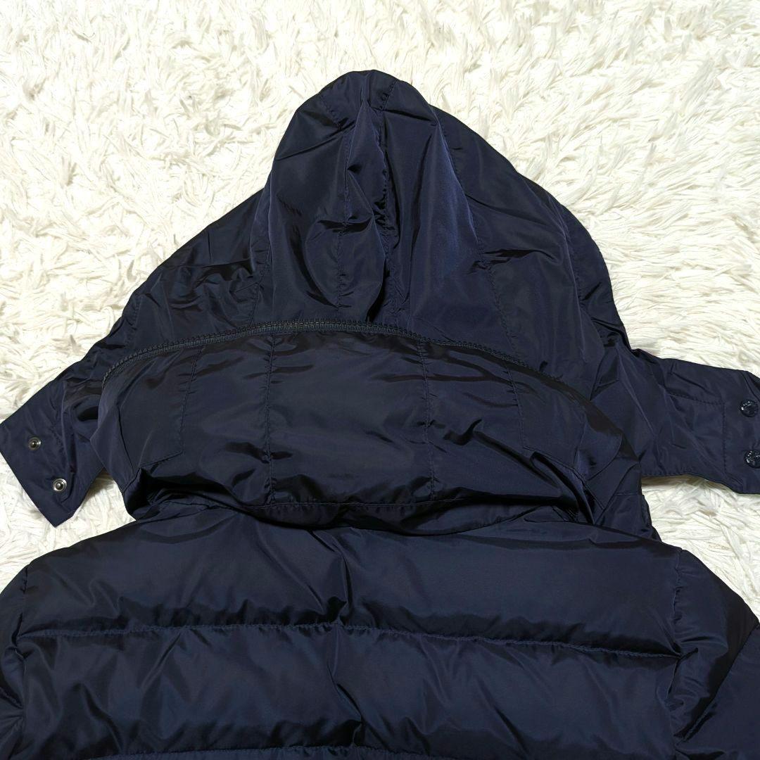 【美品】MONCLER FLAMMETTE ダウンジャケット ネイビー