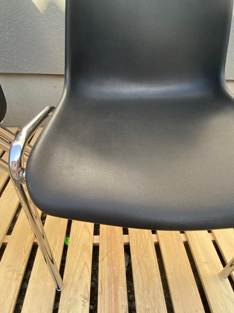 MOD ELENA イタリア パイプ椅子 スタッキングチェア レトロ　4脚セット