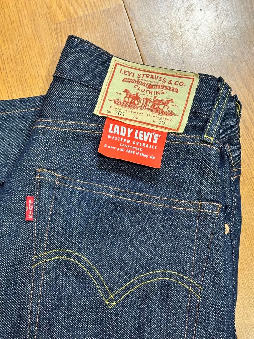 LEVI’S(R) VINTAGE 1950’S 701 リジッド新品未使用
