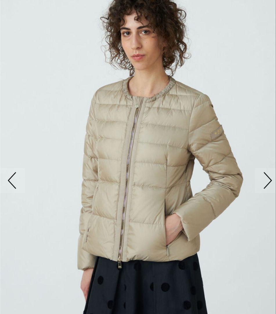 TOMORROWLAND✕TATRAS ノーカラー ダウンジャケットBREVA