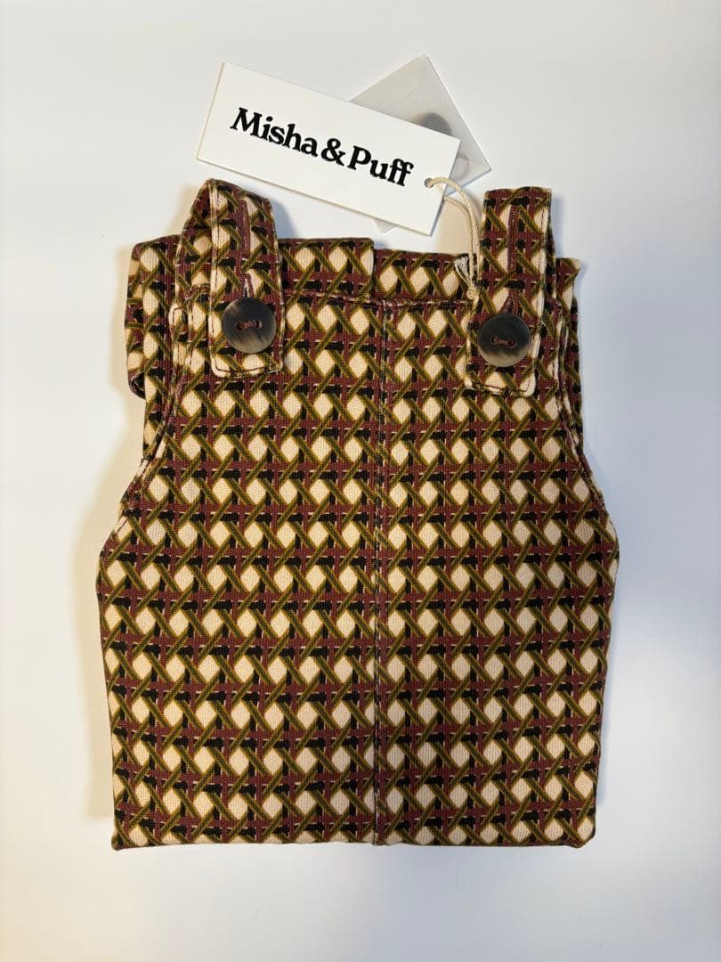 【新品】misha&puff Long Overall Lattice / 4y