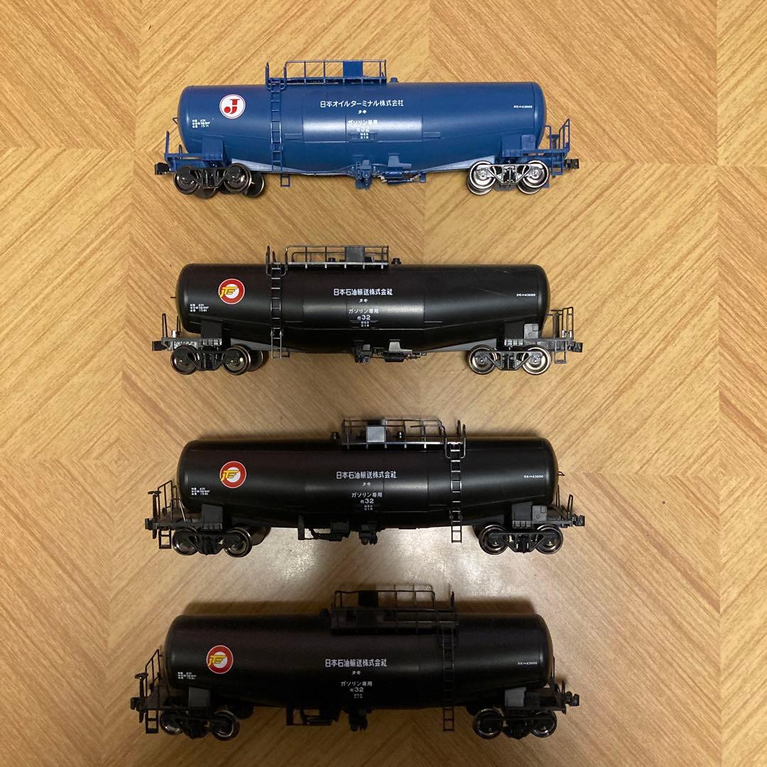 HOゲージ タンク車 4両セットとジャンク品2両