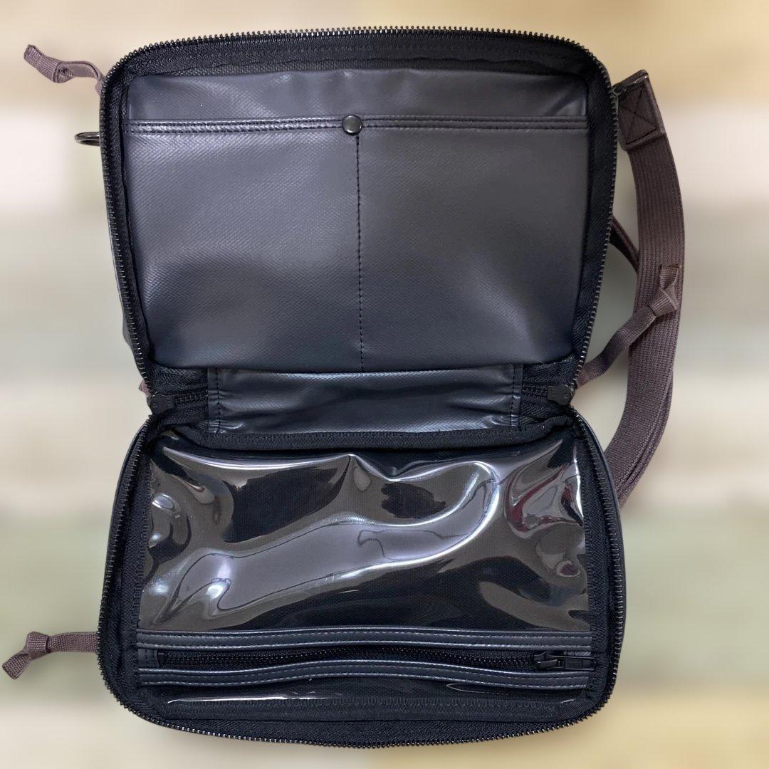 美品　ラゲッジレーベル 二層式 ライナー ショルダーバッグ