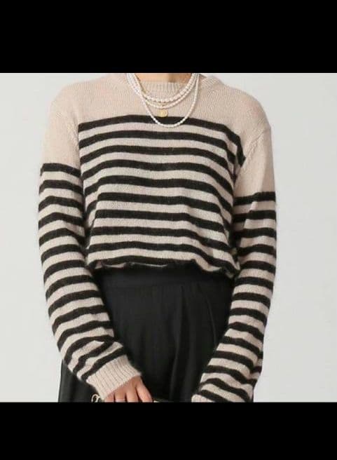 ドゥーズィエムクラスMUSE de Deuxieme Classeモヘアニット