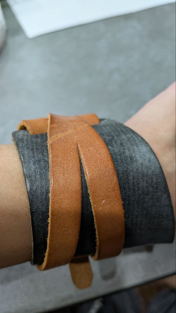 マルタン・マルジェラ　レザーブレスレット