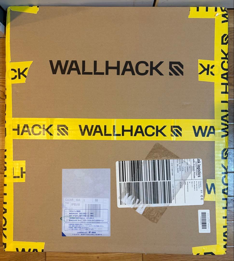 【新品未開封】WALLHACK SP-004 twins ガラスマウスパッド