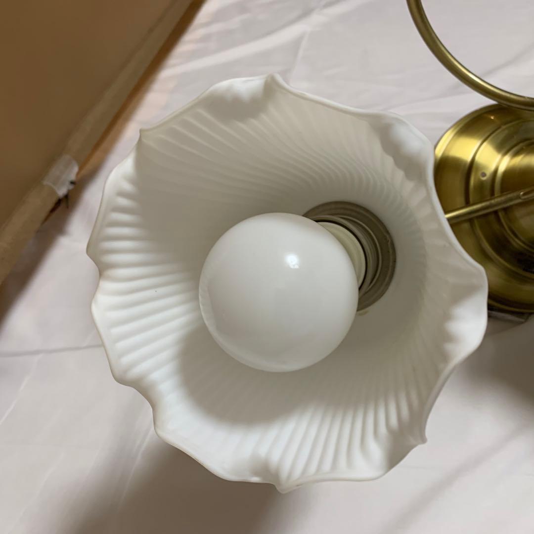 KOIZUM アンティーク　シャンデリア 6灯　フラワー　シェード