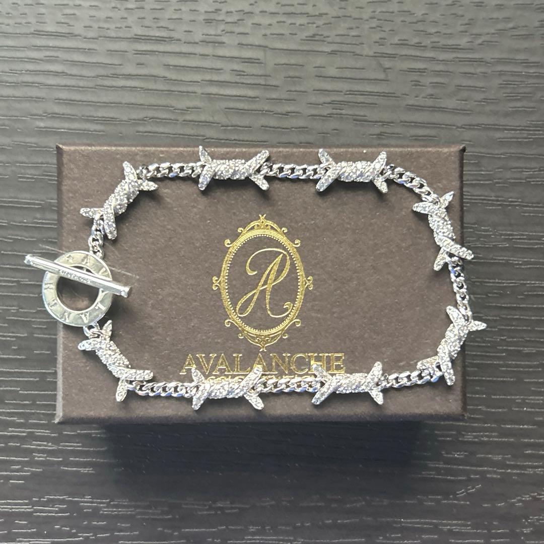 アヴァランチブレスレット有刺鉄線　シルバー925