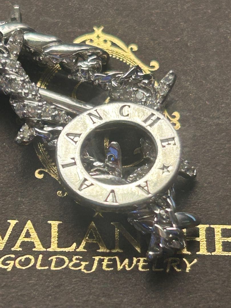 アヴァランチブレスレット有刺鉄線　シルバー925