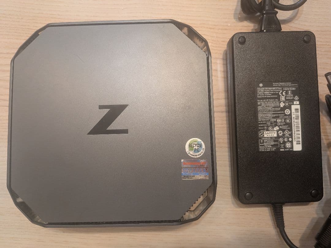 Windowsデスクトップ HP Z2 Mini G4 Xeon E-2124G RAM16GB/P1000