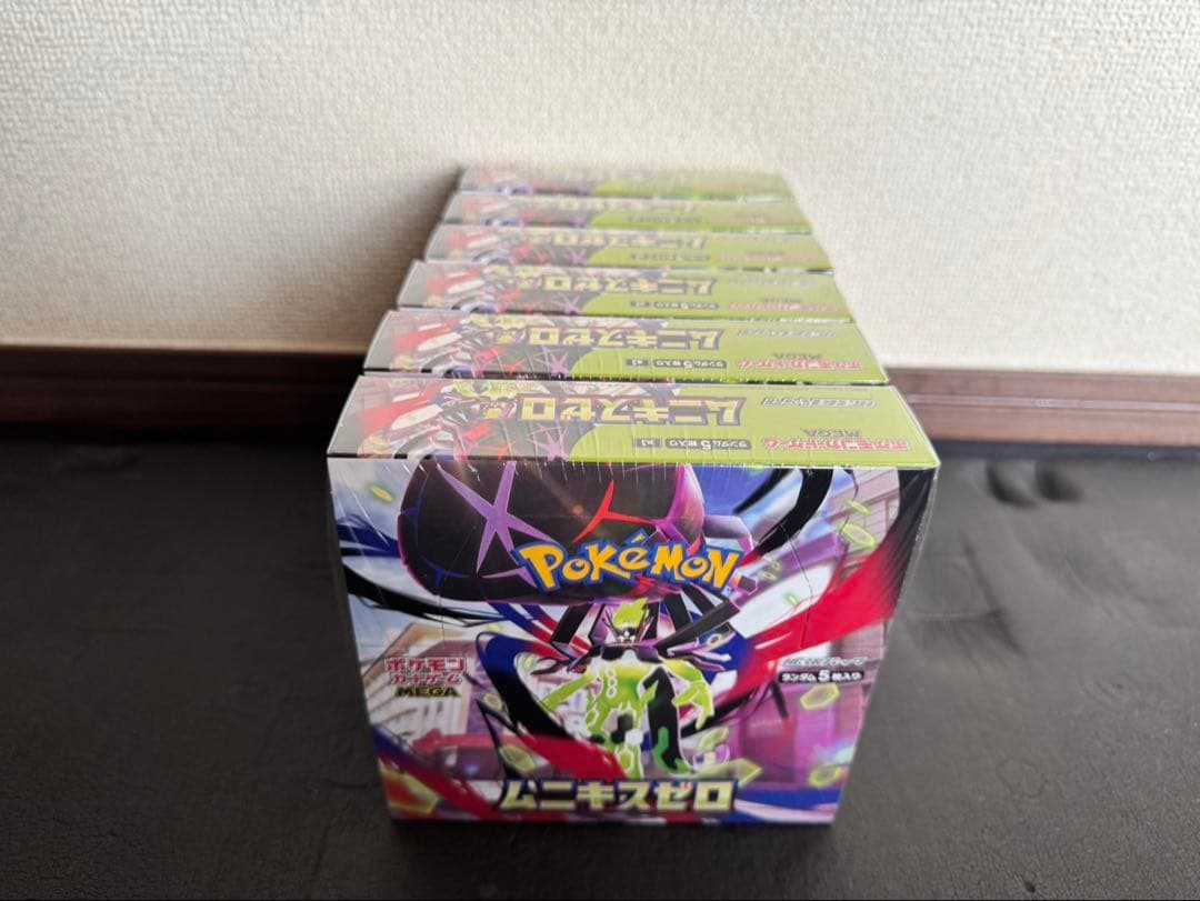 ポケモンカードゲーム　ムニキスゼロ　6BOX シュリンク付き