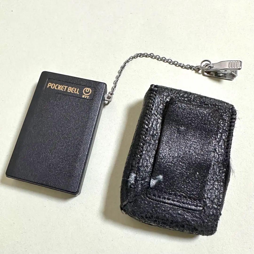 NTTポケベル 昭和レトロ M型 通電確認済 USED 美品