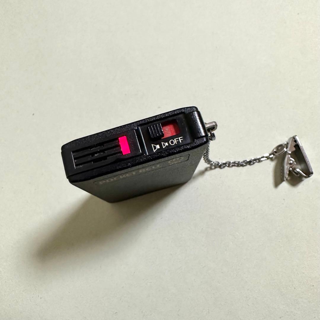 NTTポケベル 昭和レトロ M型 通電確認済 USED 美品