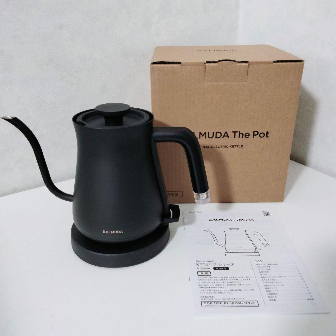 【2024年製】BALMUDA バルミューダ　電気ケトル　ブラック　黒　447