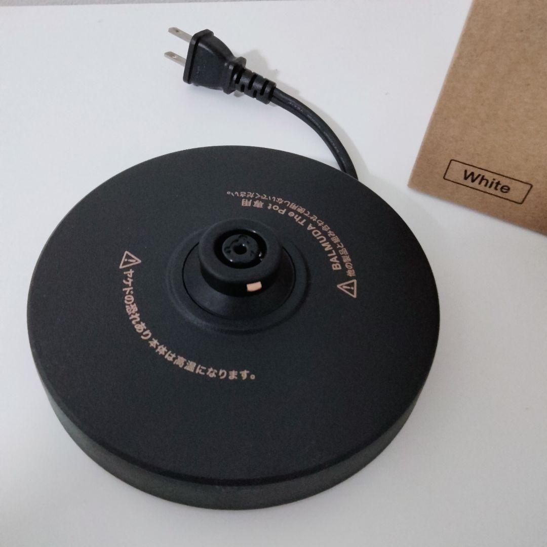 【2024年製】BALMUDA バルミューダ　電気ケトル　ブラック　黒　447