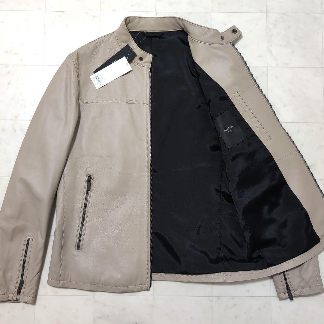 新品2025SS JOSEPH HOMME シングル ライダースジャケット