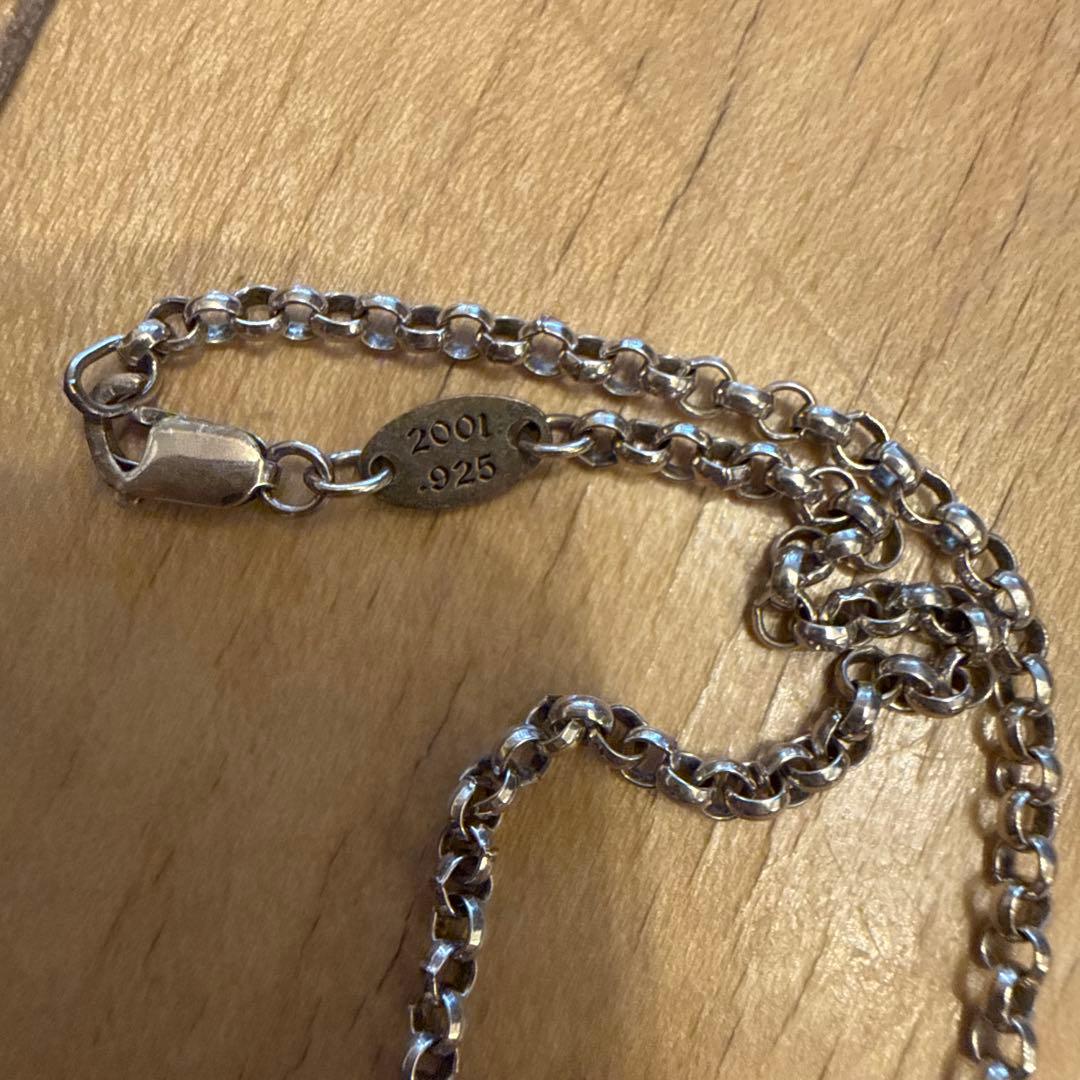 クロムハーツ　48センチ　ロールチェーン　925シルバー ネックレス