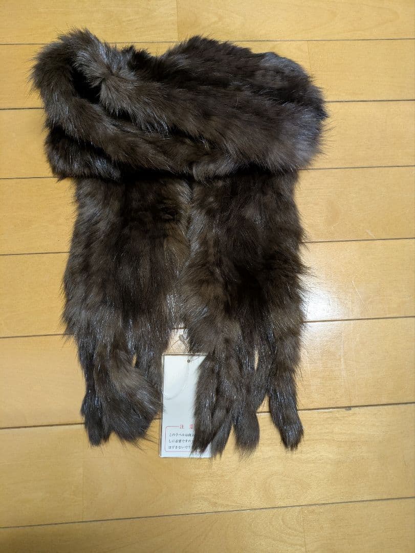 極美品ロシアンセーブル マフラー