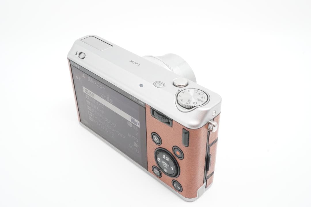 【美品】FUJIFILM XF1 ブラウン デジカメ 充電器 SDカードセット
