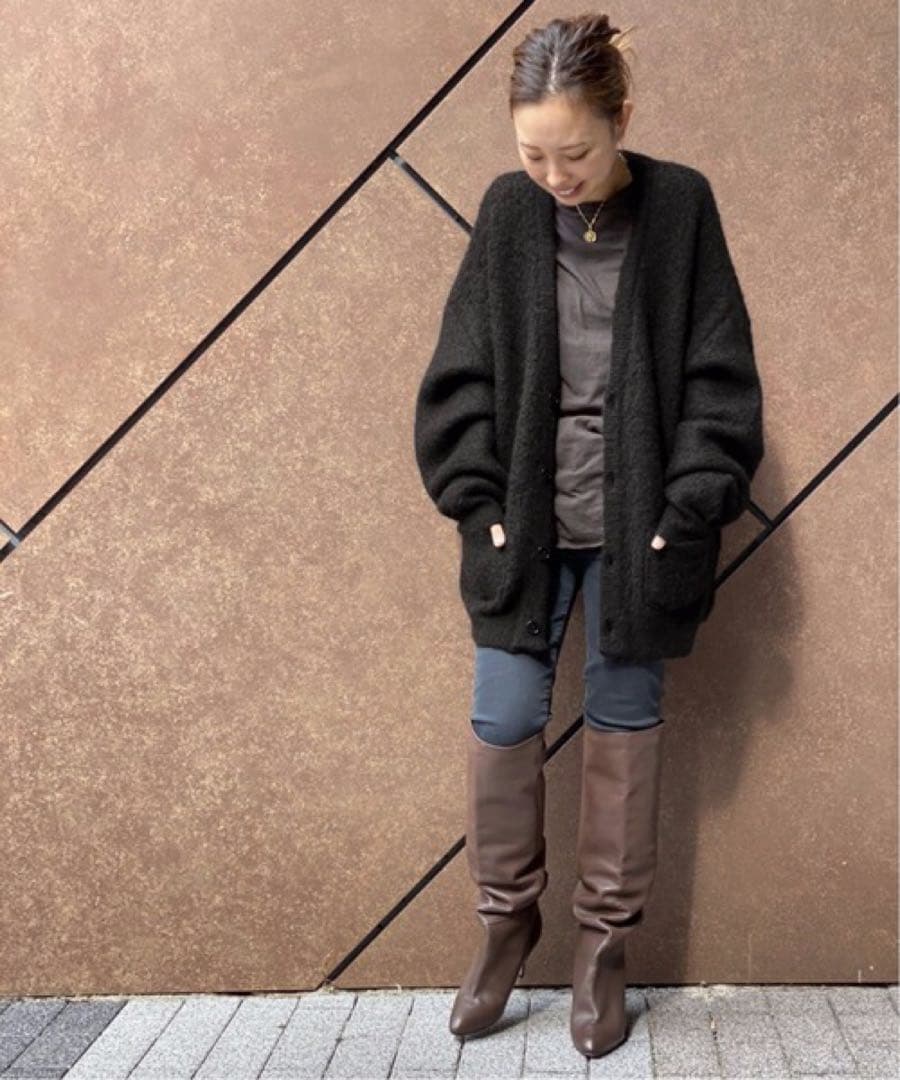 DeuxiemeClasse*20AW*Marron Fonce*カーディガン