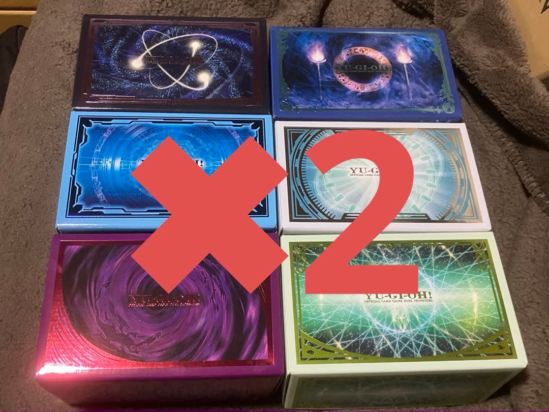 遊戯王　プリズマティックサモン　サプライ　6種類　コンプ　2セット　12BOX