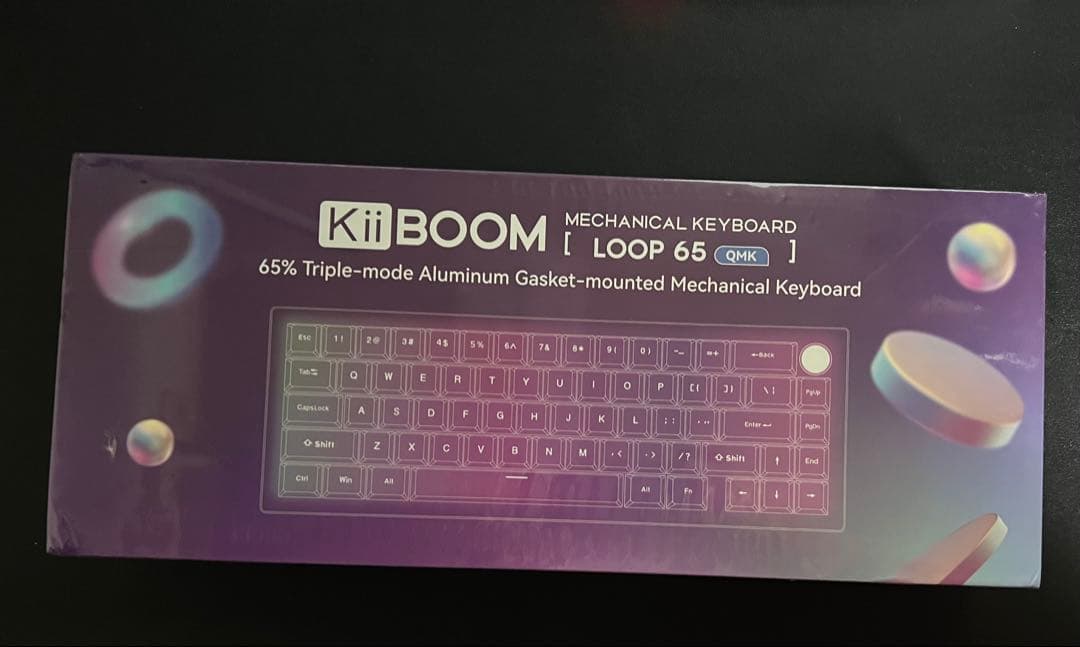 新品未開封 Kiiboom Loop 65 (ブラック&グレー)