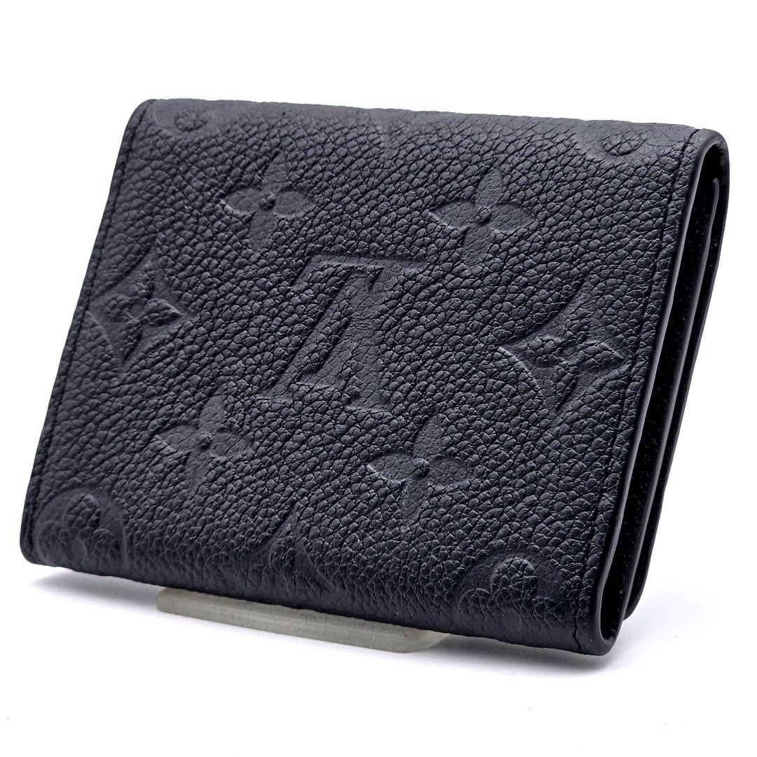 ルイヴィトン　アンヴェロップ　カルト　ドゥヴィジット　アンプラント　黒　B97