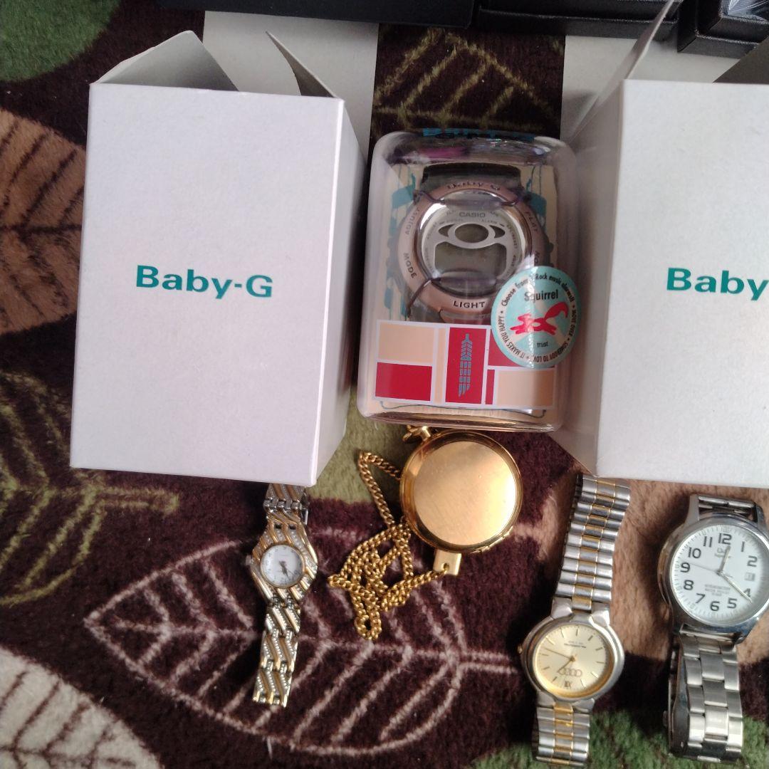 ジャンクから新品までBaby-G 他デジタル腕時計セット 複数30点以上