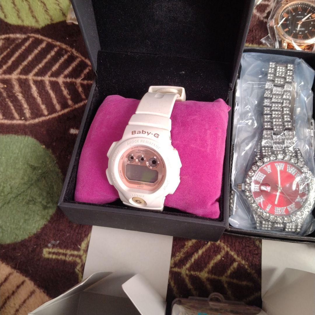 ジャンクから新品までBaby-G 他デジタル腕時計セット 複数30点以上