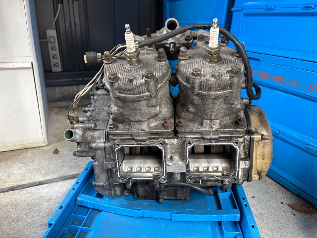 TZR250SP3MA焼付有のエンジン　乾式クラッチ　クロスミッション付き