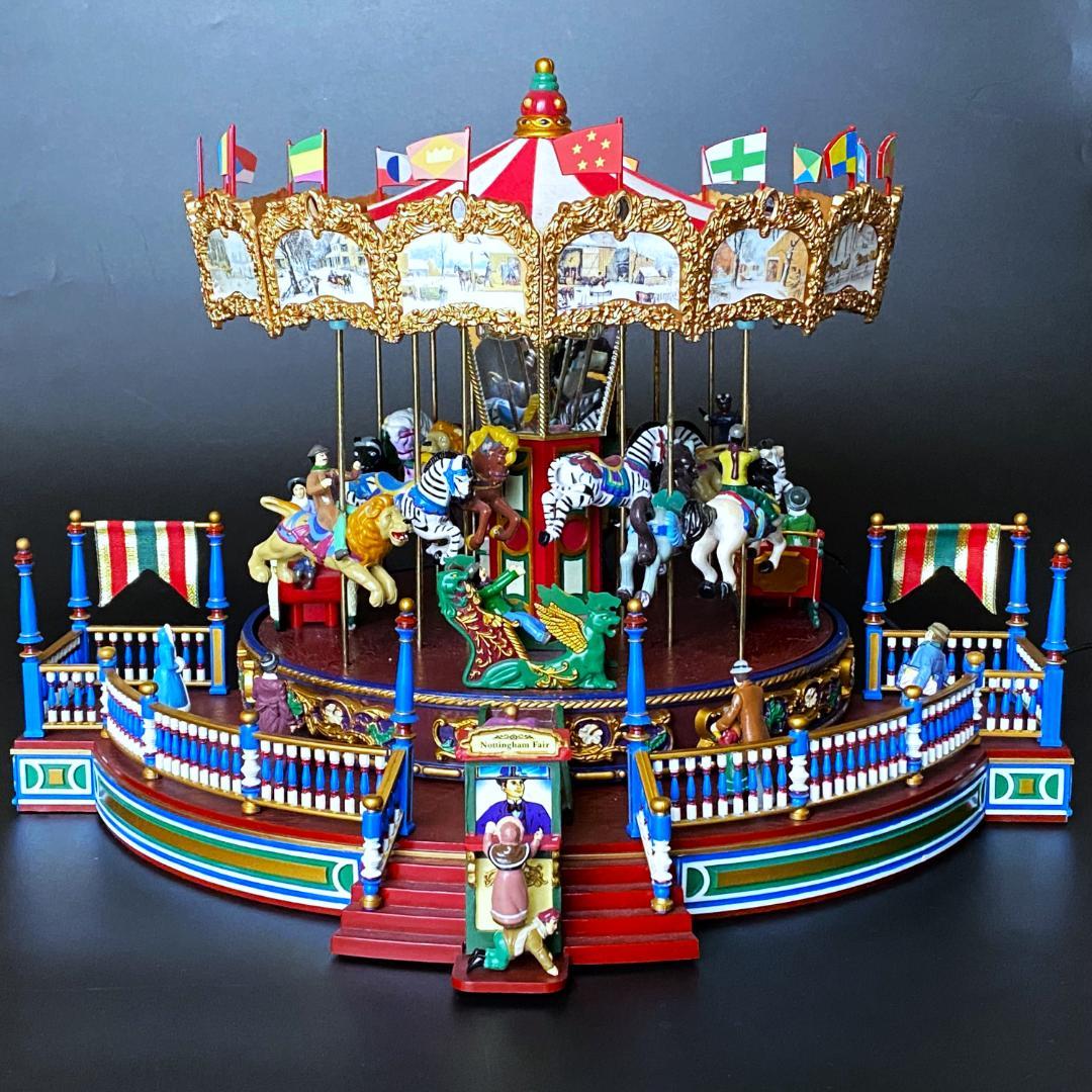 【レア】ミスタークリスマス★メリーゴーランド★オルゴール★カルーセル