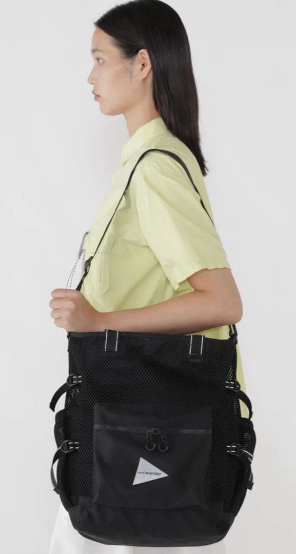 【GRAVITYさん専用】アンドワンダー 3D mesh 2way トートバッグ