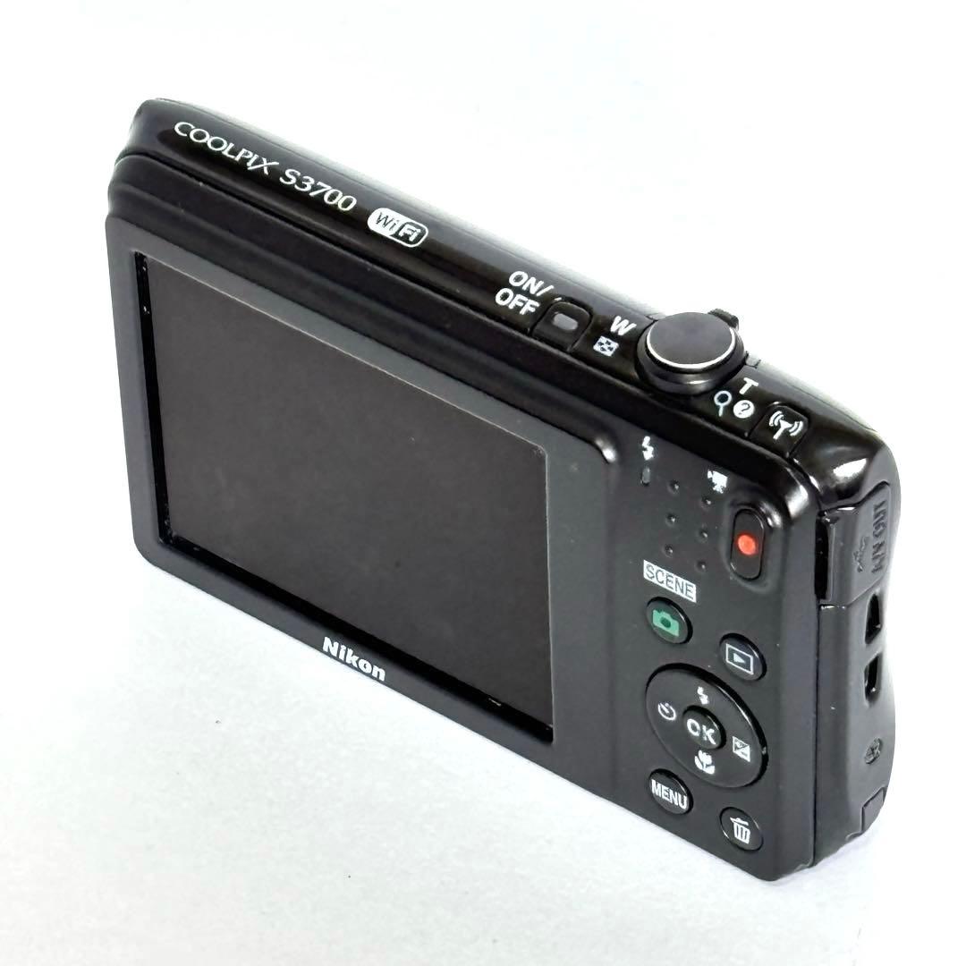 【美品】Nikon coolpix S3700 ニコン　デジカメ　SDカード付
