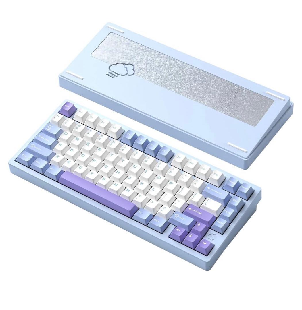 WOBKEY Rainy 75キーボード(Pro系モデル ブルーPro)