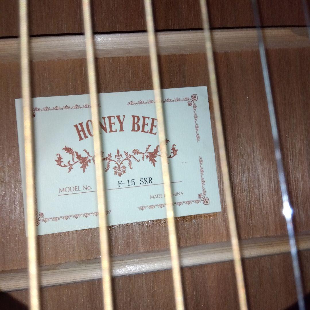 ③HONEY BEE アコースティックギター F-15 SKR ハニービー